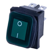Перемикач KCD2-201NW green 24V Daier
