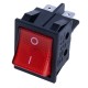 Перемикач KCD2-2-201N red 220V Daier