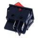Перемикач KCD2-2-201N red 220V Daier