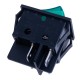 Перемикач KCD2-2-201N green 220V Daier