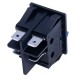 Перемикач KCD2-2-201N blue 220V Daier