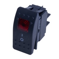 Переключатель RK1-06 red Daier