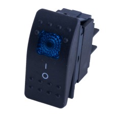 Перемикач RK1-06N blue 12V Daier