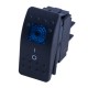 Перемикач RK1-06N blue 12V Daier