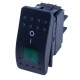 Перемикач RK1-06N green 12V Daier