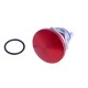 Кнопка антивандальна GQ-19D-N red Daier