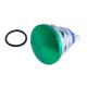 Кнопка антивандальна GQ-19D-N green Daier