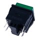 Кнопка KD8-31N Green 220V Daier
