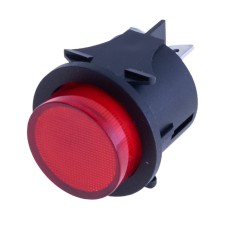 Кнопка PS18-16N-2 red 220V Daier