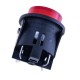 Кнопка PS18-16N-2 red 220V Daier