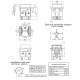 Кнопка PS18-16N-2 red 220V Daier