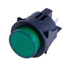 Кнопка PS18-16N-2 green 220V Daier