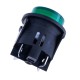 Кнопка PS18-16N-2 green 220V Daier