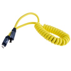 Провід USB type-C, спіральний PD140W 1,8м YiChen
