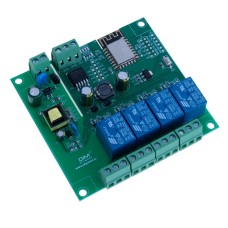 Модуль з 4х реле Wi-Fi на базі ESP8266