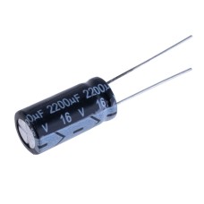 Електролітичний конденсатор 2200uF 16V 10x20mm (Chongx)