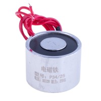 Електромагніт P34/25-12VDC 3,5W 25Kg