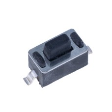 Кнопка тактова чорна SMD 3x6x5.0mm KFC-003D-5.0 Daier