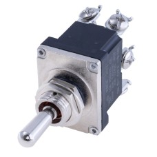 Тумблер 6 контактів ON-OFF-ON KN3F-203 Daier