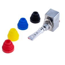 Тумблер 2 контакти ON-OFF гумовим з ущільнювачем R13-501-101 Daier