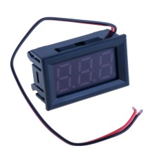 Вбудований вольтметр DC 4,5-30V червоний дисплей DVM-568P