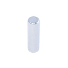 Магніт NdFeB, диск/циліндр D3 x 10 mm (N38), Ni + Cu + Ni (нікель) HHII
