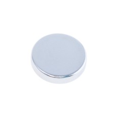 Магніт NdFeB, диск/циліндр D13 x 3 mm (N38), Ni + Cu + Ni (нікель) HHII