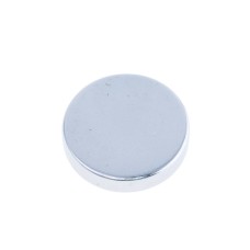 Магніт NdFeB, диск/циліндр D14 x 3 mm (N38), Ni + Cu + Ni (нікель) HHII