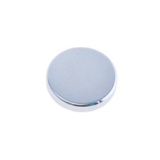 Магніт NdFeB, диск/циліндр D15 x 3 mm (N50), Ni + Cu + Ni (нікель) HHII
