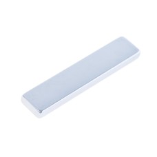 Магніт NdFeB, блок 25 x 5 x 2 mm (N38), Ni + Cu + Ni (нікель) HHII