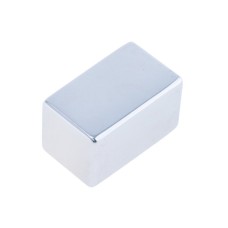 Магніт NdFeB, блок 25 x 15 x 15 mm (N38), Ni + Cu + Ni (нікель) HHII