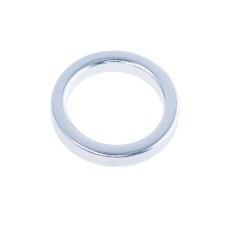 Магніт NdFeB, кільце D12 x d9 x 3 mm (N38), Ni + Cu + Ni (нікель) HHII