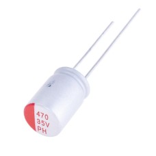 Конденсатор 470uF 35V 8x12, HED1-PH-35V477M 8x12, полімерний JEC