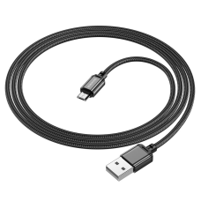 Кабель USB A plug - USB micro plug довжина 2m, чорний (Borofone BX87 Sharp)