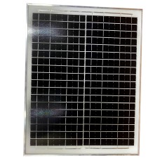 Сонячна батарея, 20Вт,18В монокристалічна 350x450mm M-20w. Уцінка, пошкоджена алюмінієва рамка Demuda