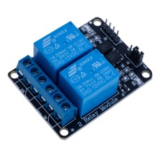 Модуль реле, 2 канали для Arduino, 12V