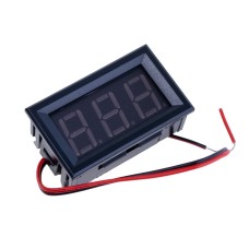 Вбудований вольтметр DC 4,5-30V синій дисплей 0.56