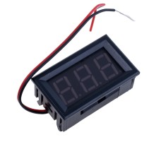 Вбудований вольтметр DC 4,5-30V зелений дисплей 0.56
