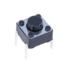 Кнопка тактова 6x6, H5mm, KFC-A06T-5.0 Daier