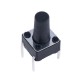 Кнопка тактова 6x6, H10mm, KFC-A06T-10 Daier