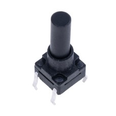 Кнопка тактова 6x6, H15mm, IP67, WS-A06-15 Daier