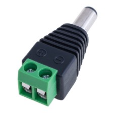 Перехід з клем на 2,1x5,5mm male, DC2.1-T1 Daier