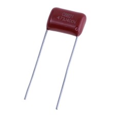 Конденсатор CBB21 47nF 400V J(±5%), P=10mm, 12x8x5mm CBB21-473J400VP10 плівковий JEC