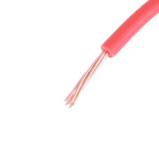 Провід багатожильний 0.5mm² (20AWG, 7xD0.3mm) червоний