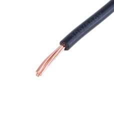 Провід багатожильний 1mm² (18AWG, 7xD0.43mm) чорний