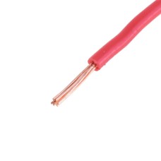 Провід багатожильний 1mm² (18AWG, 7xD0.43mm) червоний