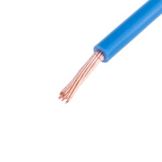 Провід багатожильний 2.5mm² (14AWG, 19xD0.41mm) синій