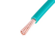 Провід багатожильний 6mm² (10AWG, 19xD0.64mm) зелений