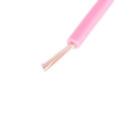 Провід багатожильний 0.5mm² (20AWG, 16xD0.20mm) рожевий