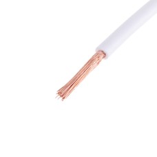 Провід багатожильний 2.5mm² (14AWG, 77xD0.20mm) білий
